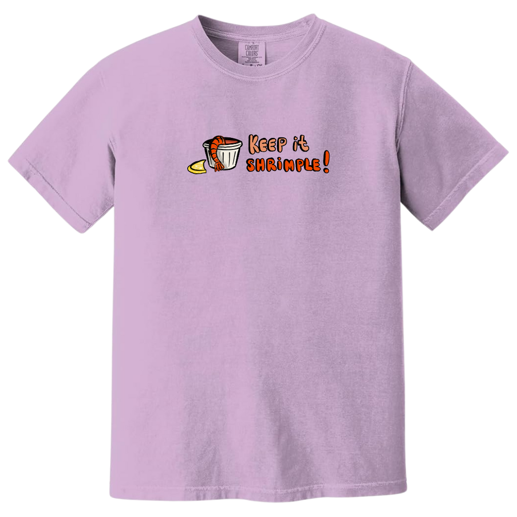 Keep it Shrimple Tee image 2
