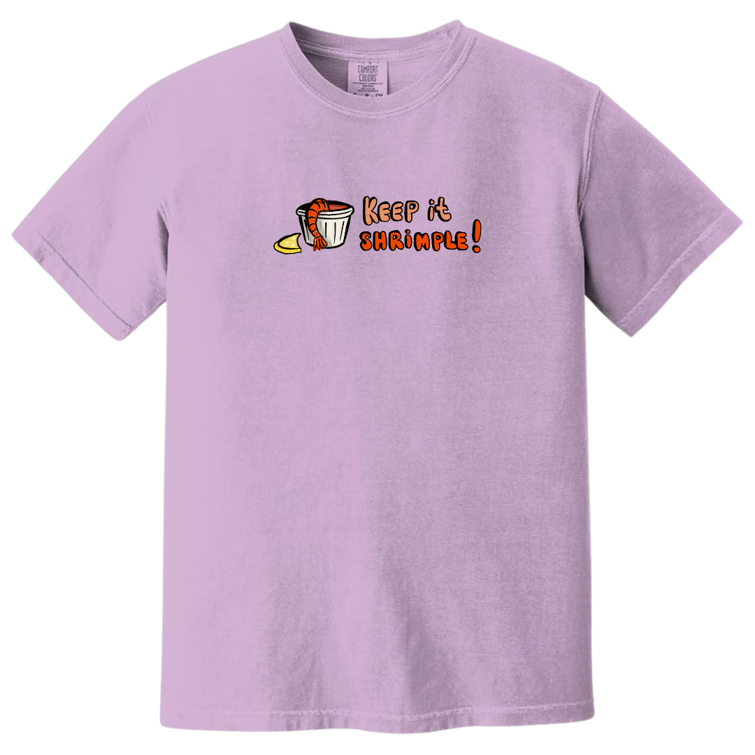 Keep it Shrimple Tee image 2