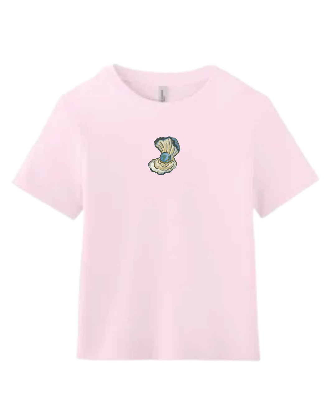 World is your Oyster Cropped Boxy Tee