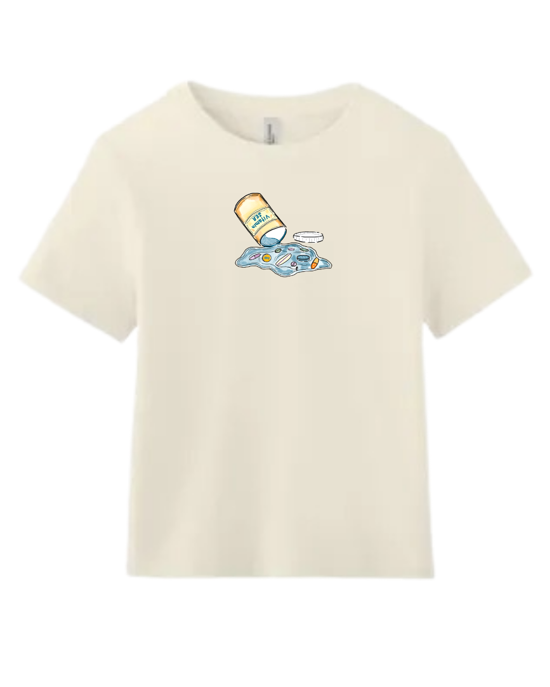 Vitamin Sea Cropped Boxy Tee
