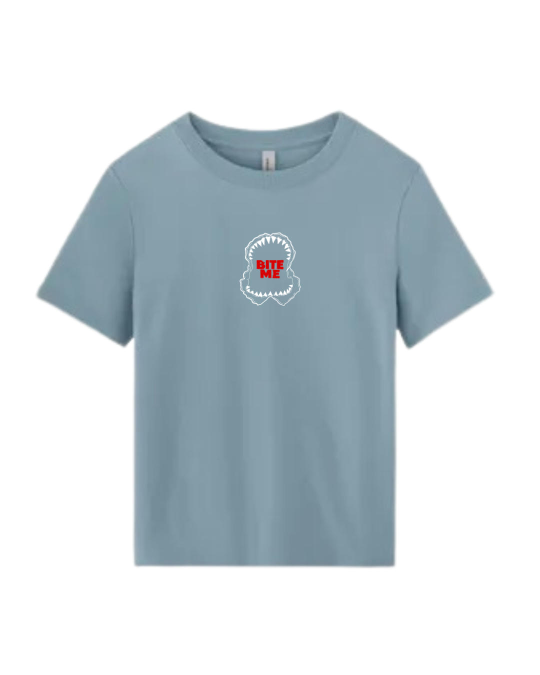Bite Me Cropped Boxy Tee