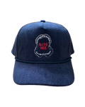 Embroidered Bite Me Corduroy Snapback