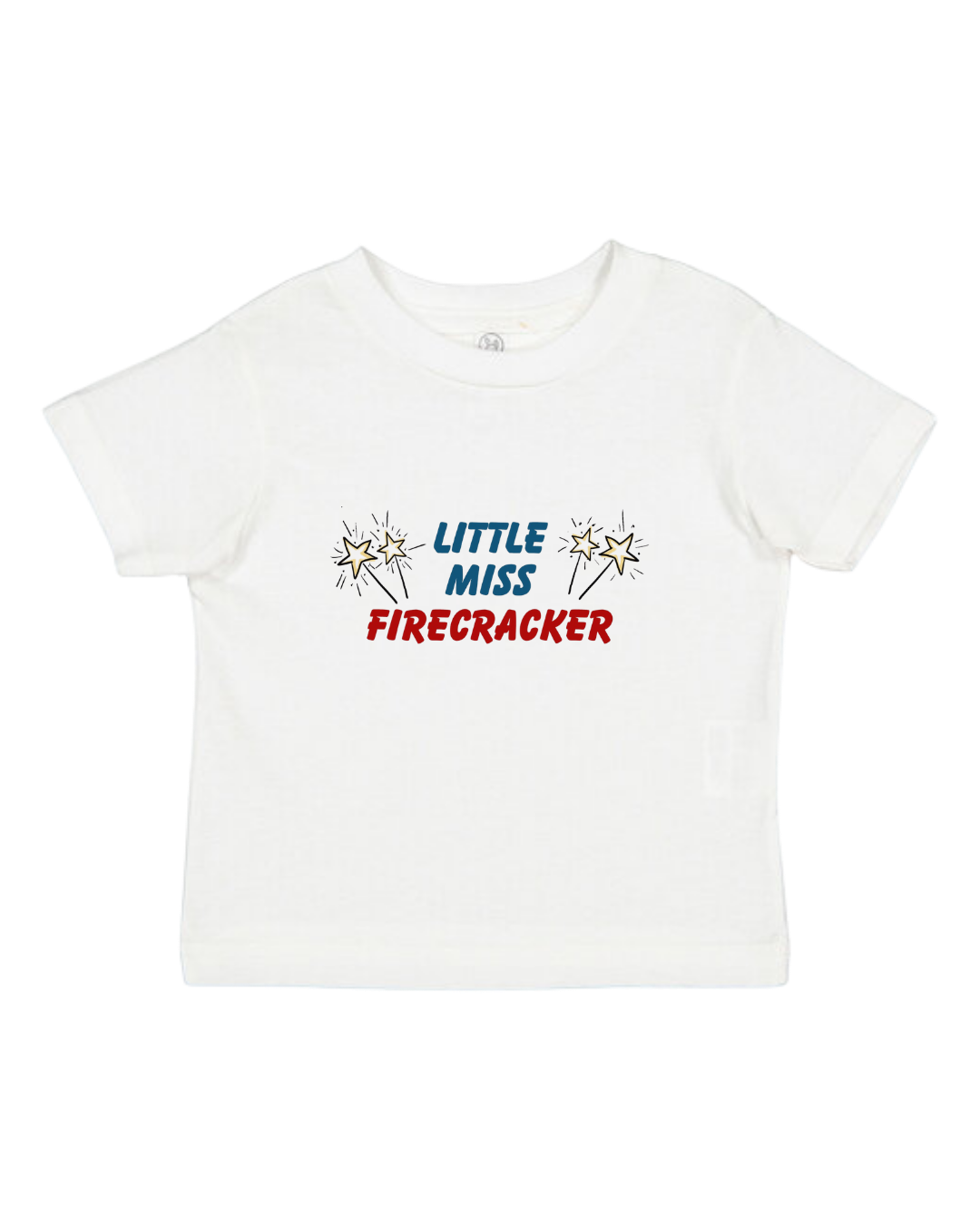 Little Miss Firecracker Toddler Tee