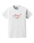 Mermaid in America Adult Tee