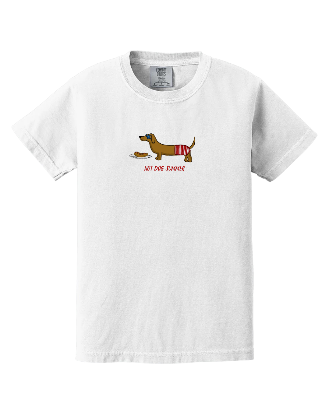 Hotdog Summer Kids Tee