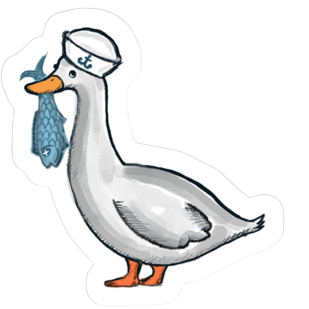 Silly Goose Sticker image 0