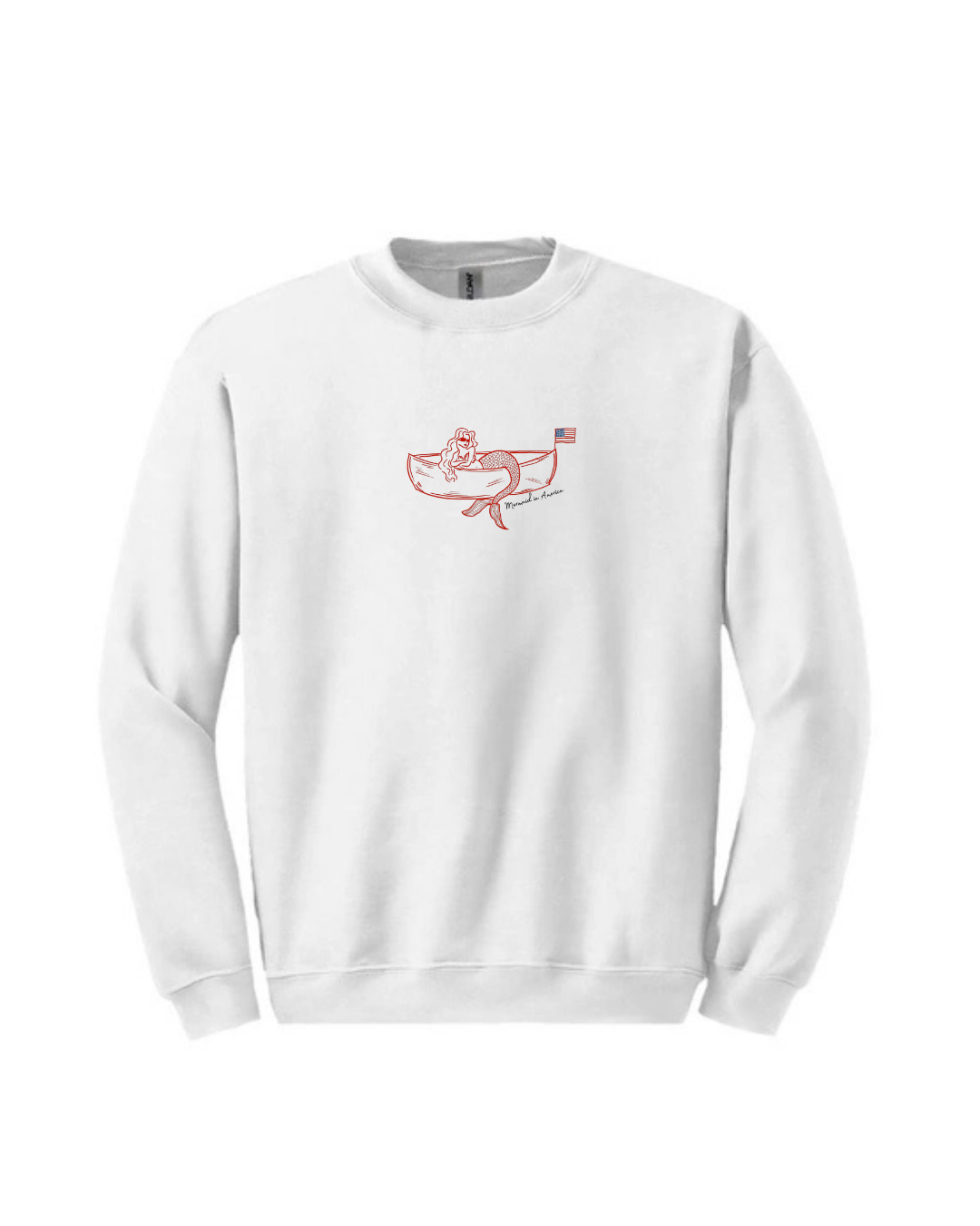 Mermaid in America Adult Crew
