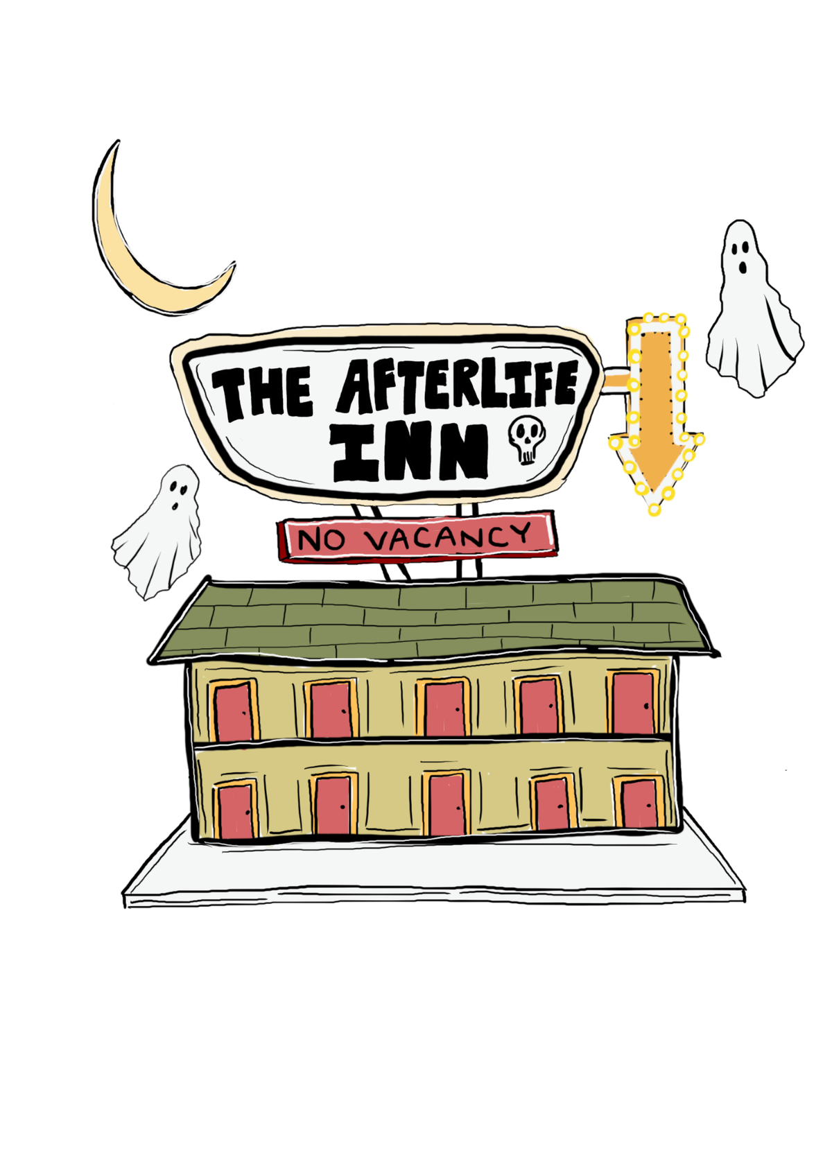 Afterlife Inn Print