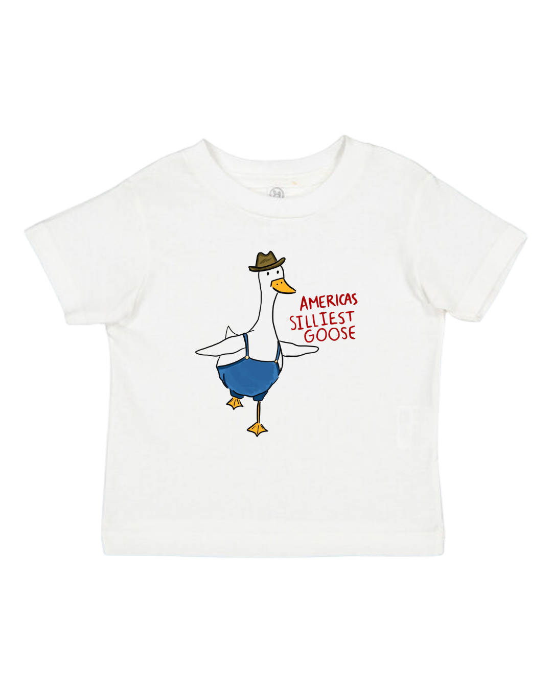 Americas Silliest Goose Toddler Tee