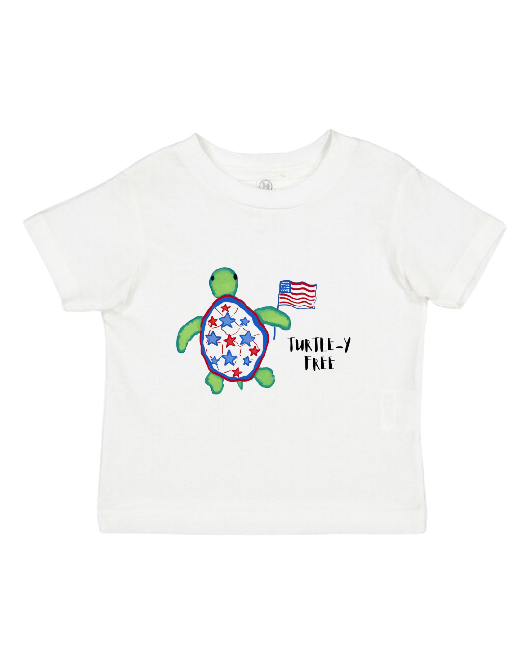 Turtle-y Free Toddler Tee