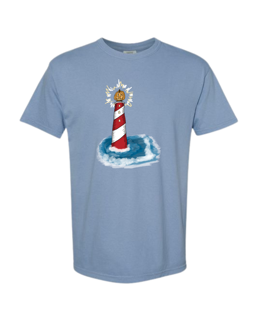 Pumpkin Lighthouse Tee