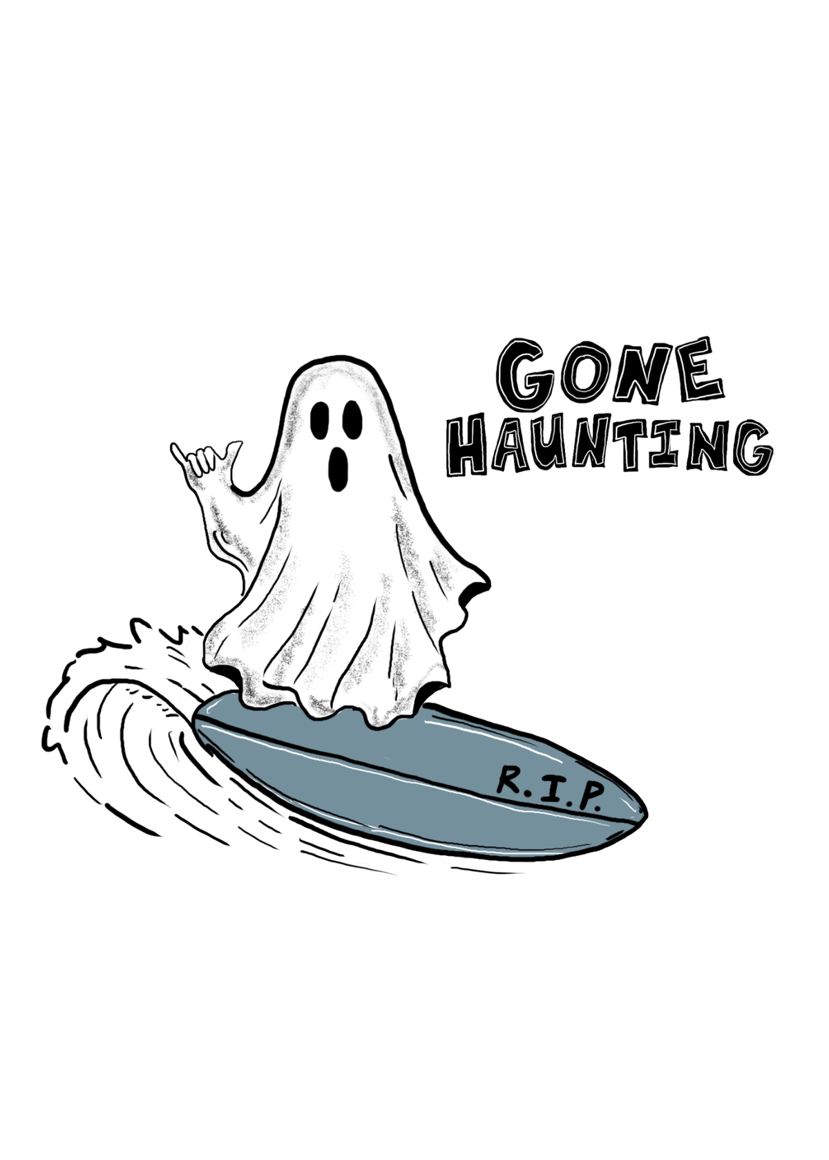 Gone Haunting Print