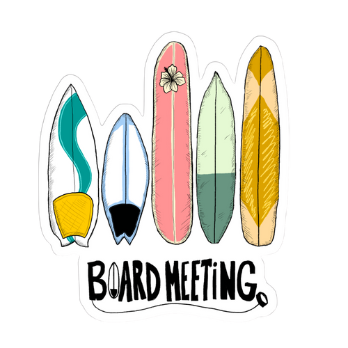 Board Meeting Sticker image 0