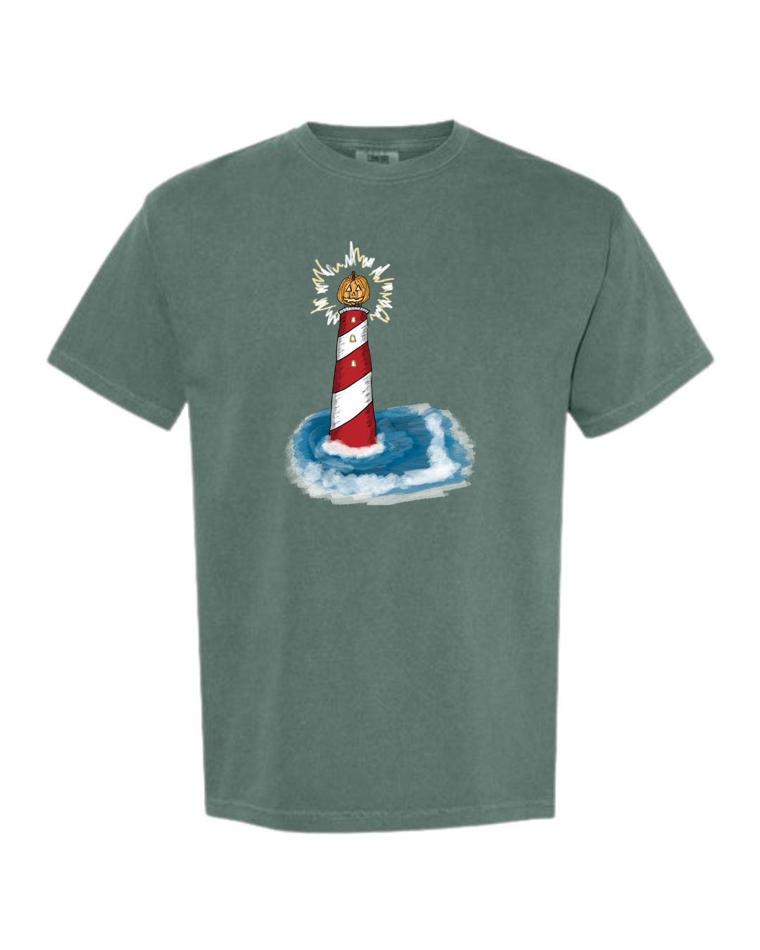 Pumpkin Lighthouse Tee