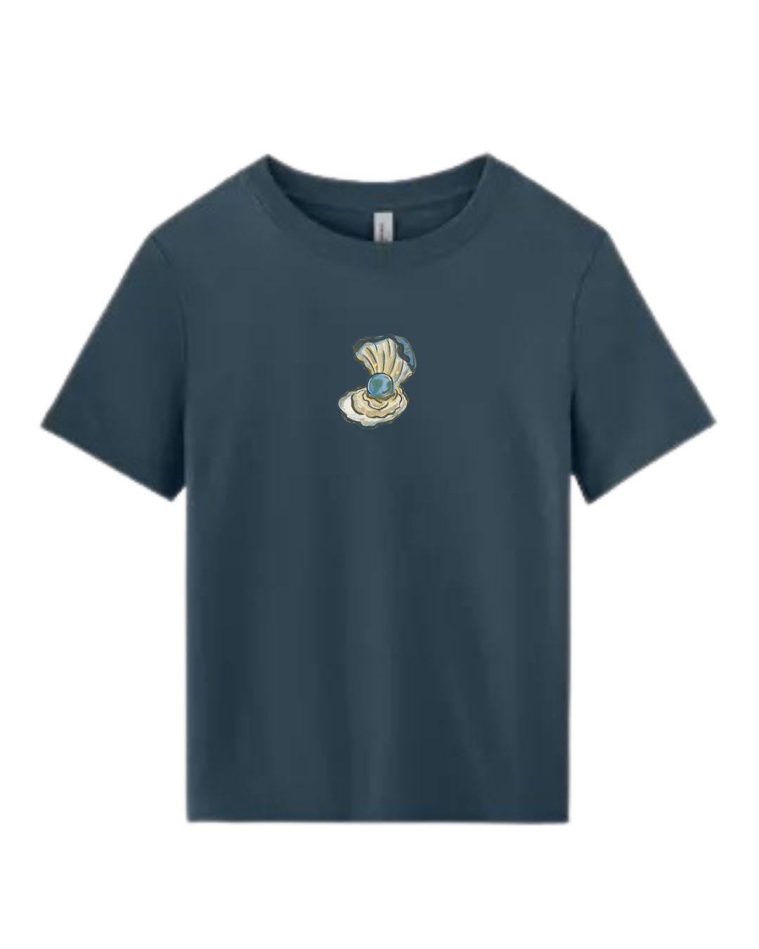 World is your Oyster Cropped Boxy Tee