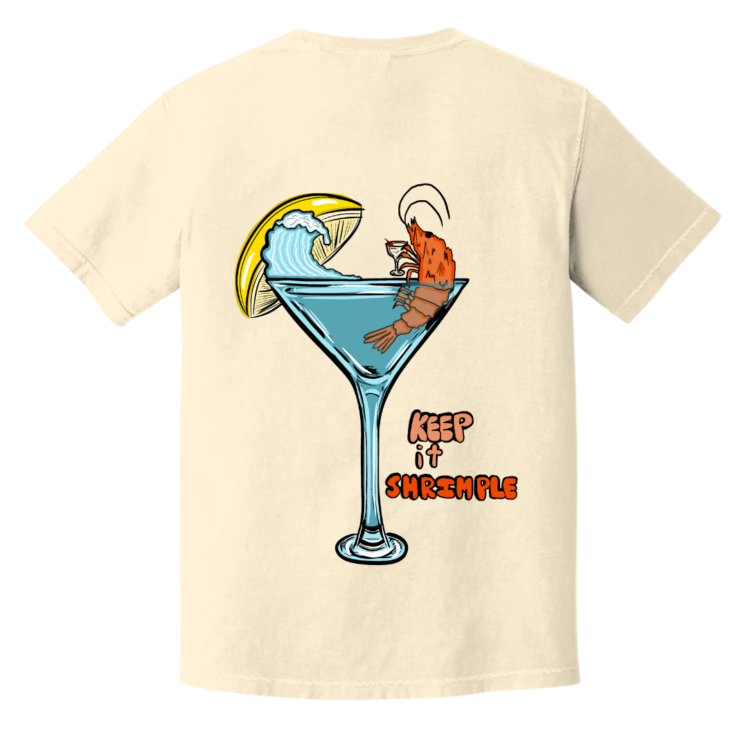 Keep it Shrimple Tee image 7