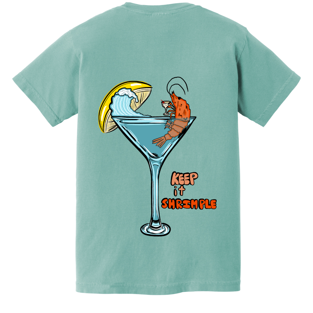 Keep it Shrimple Tee image 0