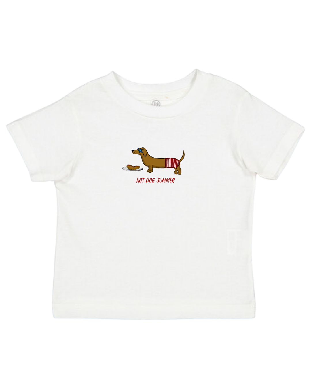 Hot Dog Summer Baby Tee