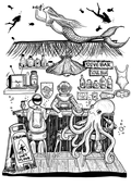 Dive Bar Print