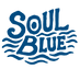 Soul Blue logo with wavy text design on a white background