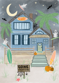 Haunted Beach House Print