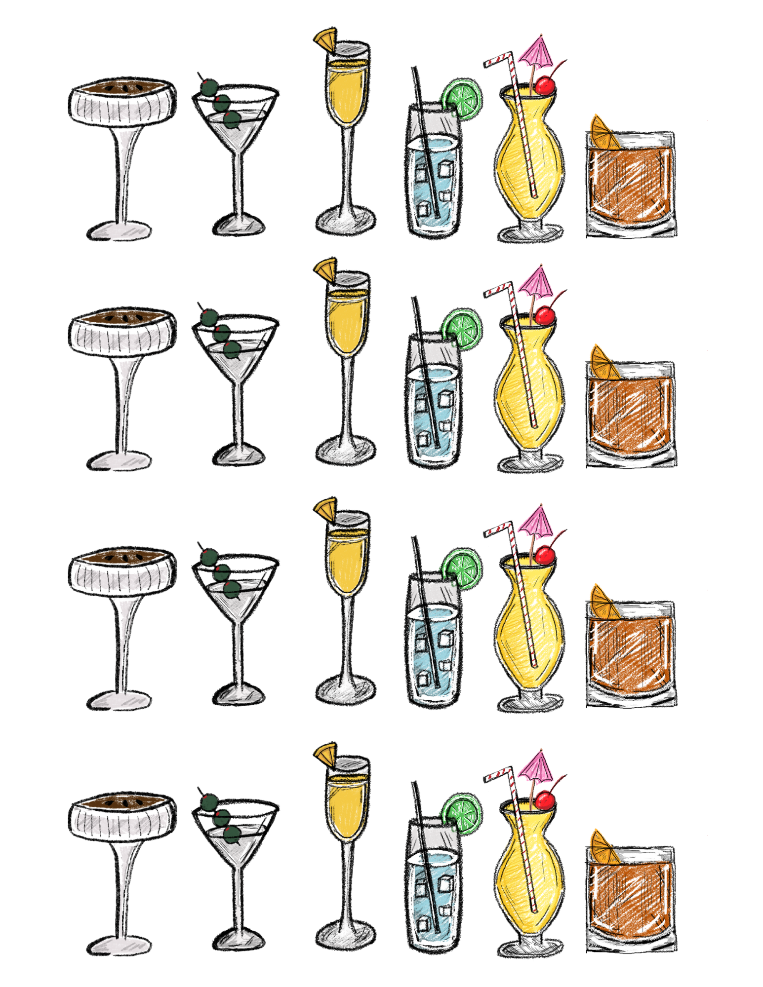 Pour Choices Print
