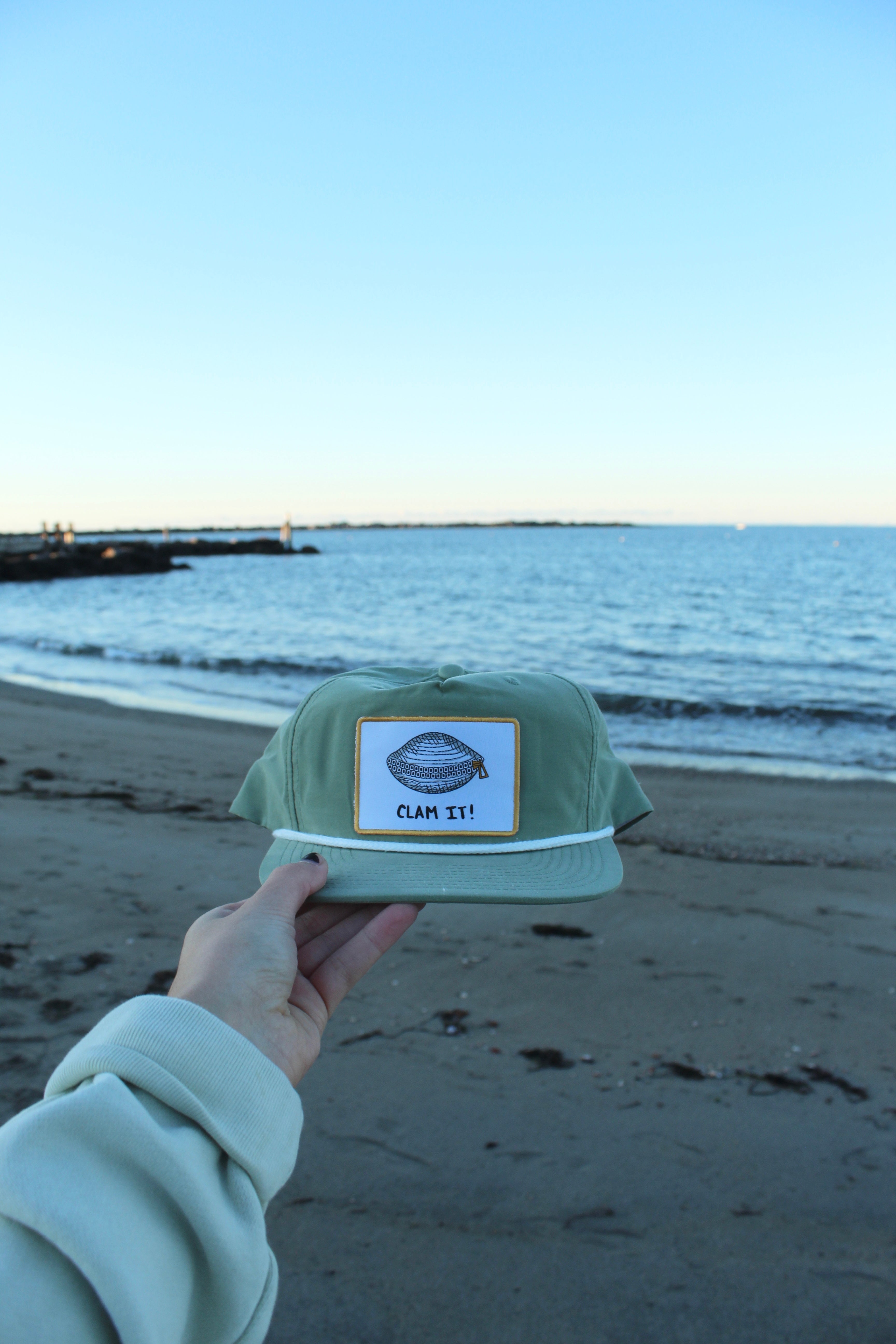 Nylon Rope Clam It Hat image 1