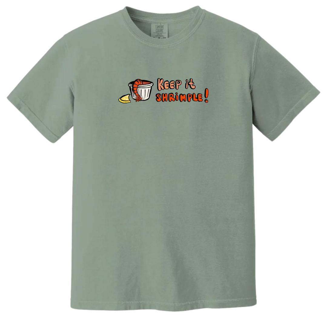 Keep it Shrimple Tee image 4