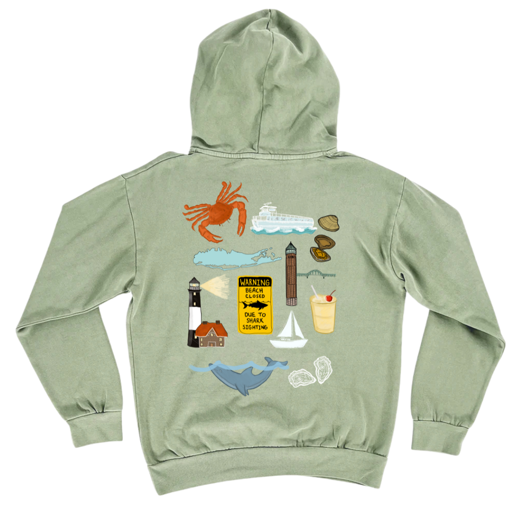 Life on LI Hoodie image 9