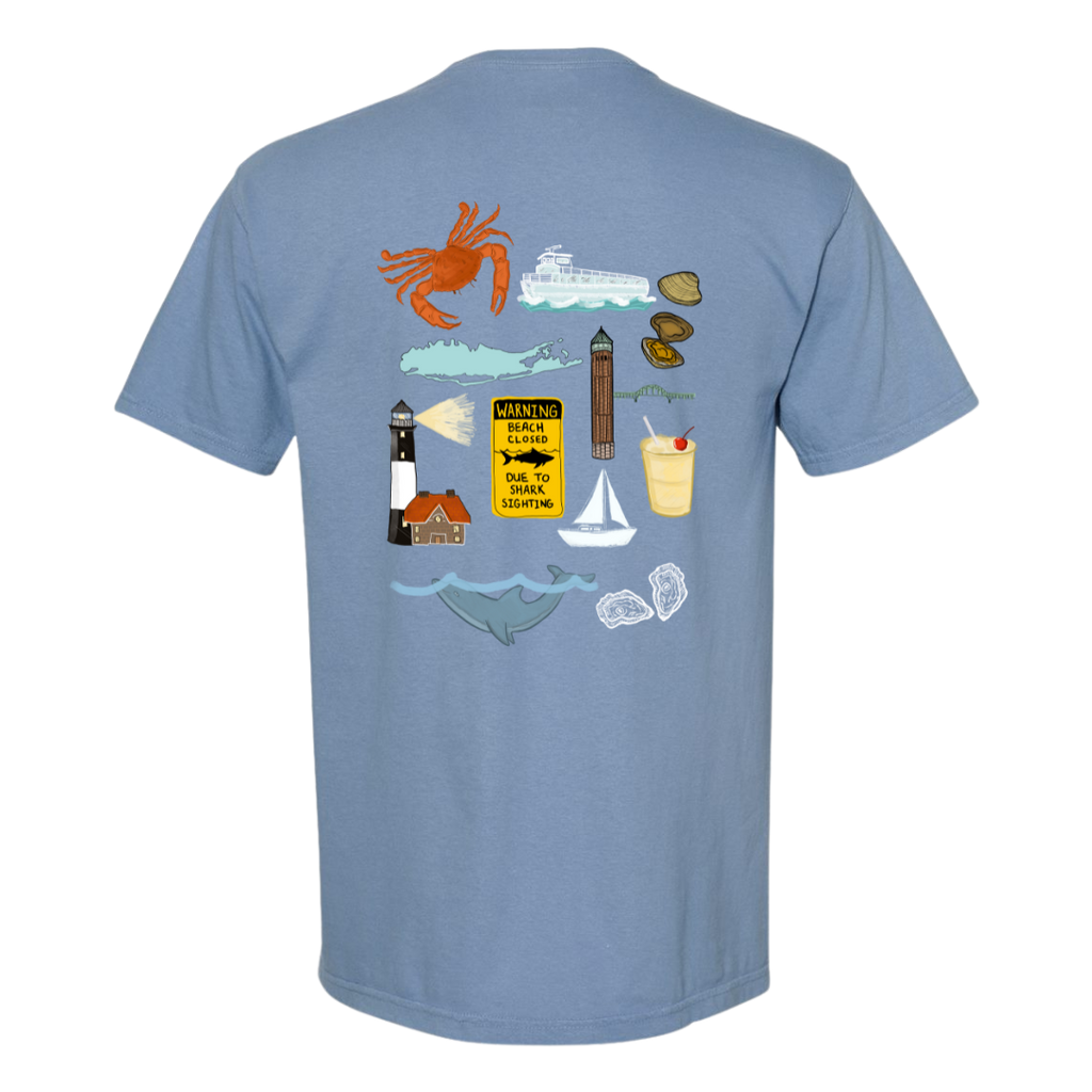 Kids Life On LI Tee image 1
