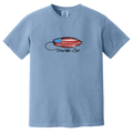 Shred White Blue Tee image 4
