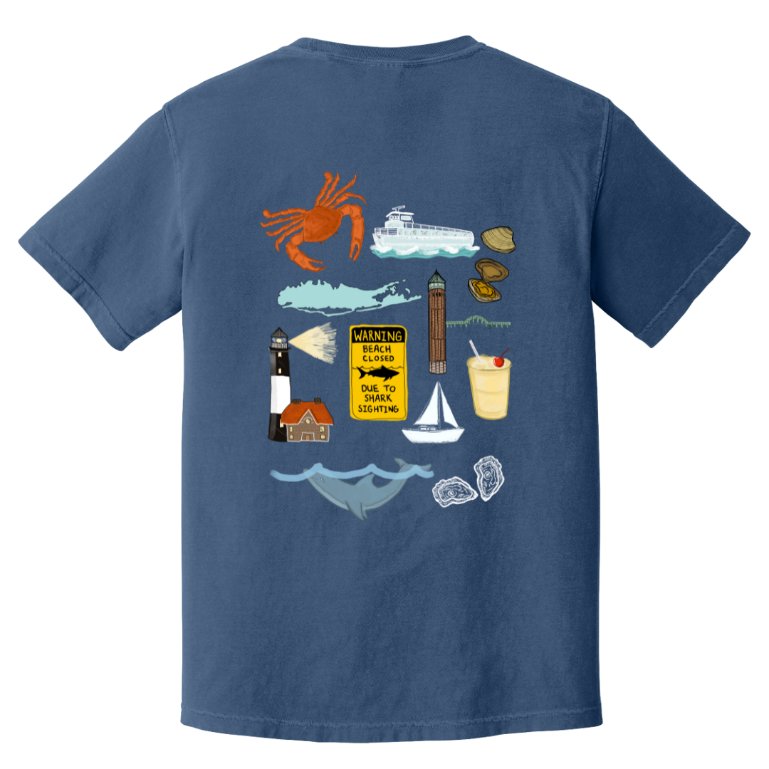 Life on LI Tee image 0