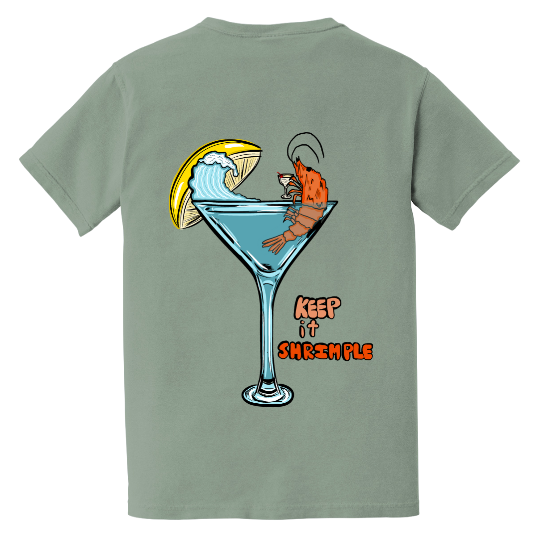 Keep it Shrimple Tee image 5